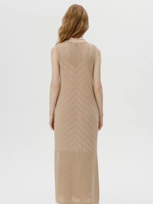 Платье женское (цвет: песочный) фото 2