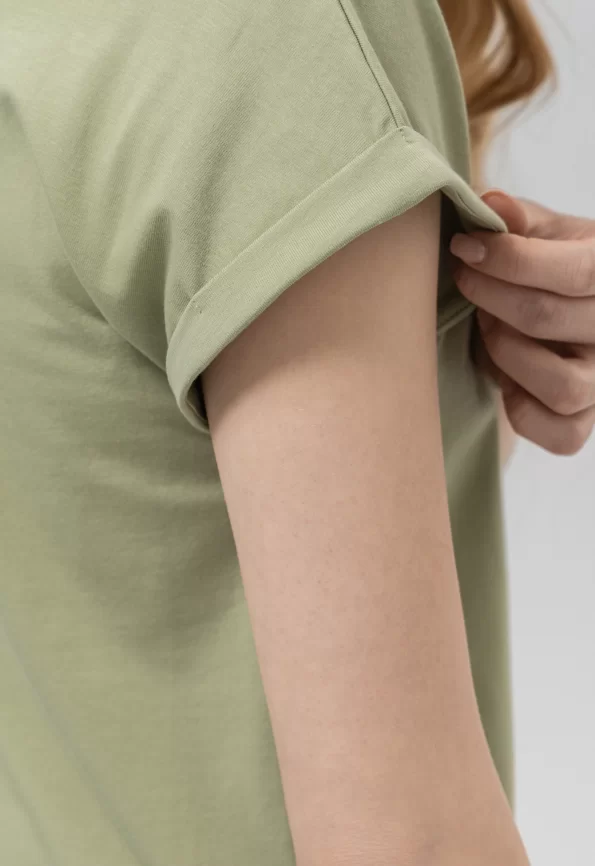 Джемпер женский (цвет: светло-оливковый) фото 3